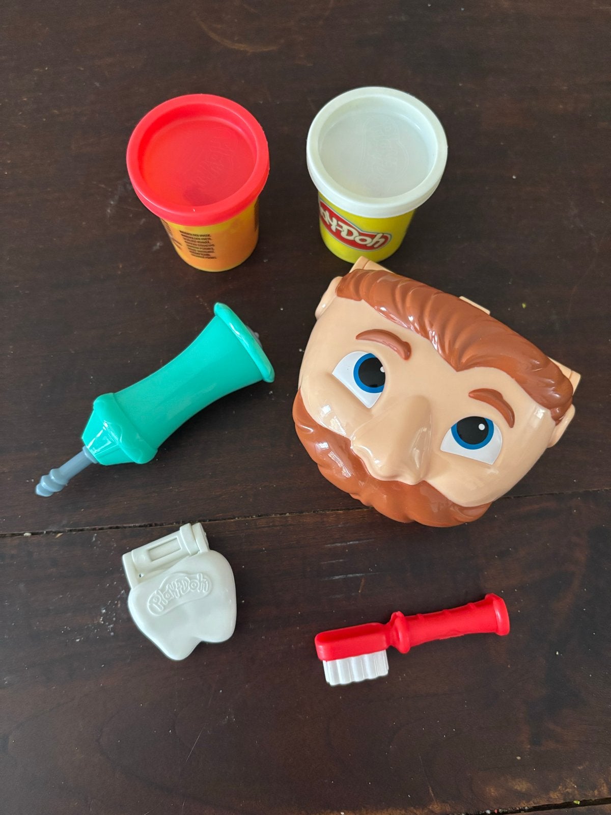 Play-Doh Dokter Boor & Vul Tandarts Speelset, Kinderen en Baby's, Speelgoed | Educatief en Creatief, Ophalen, Gebruikt, Knutselen