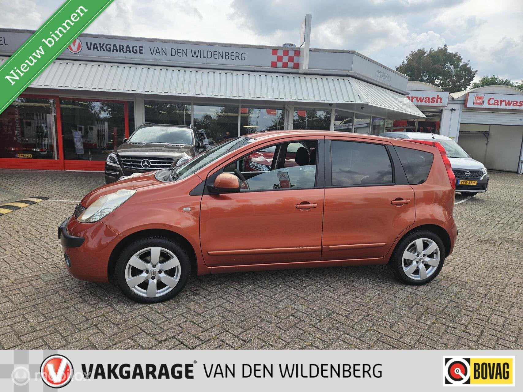 Nissan Note 1.6 Acenta, Voorwielaandrijving, Gebruikt, Origineel Nederlands, Bedrijf