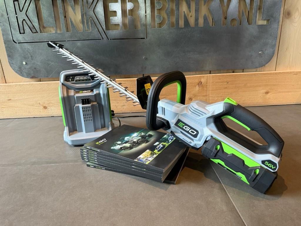 EGO Heggenschaar HT2001E set, Ophalen of Verzenden, Nieuw, Accu, EGO Power+