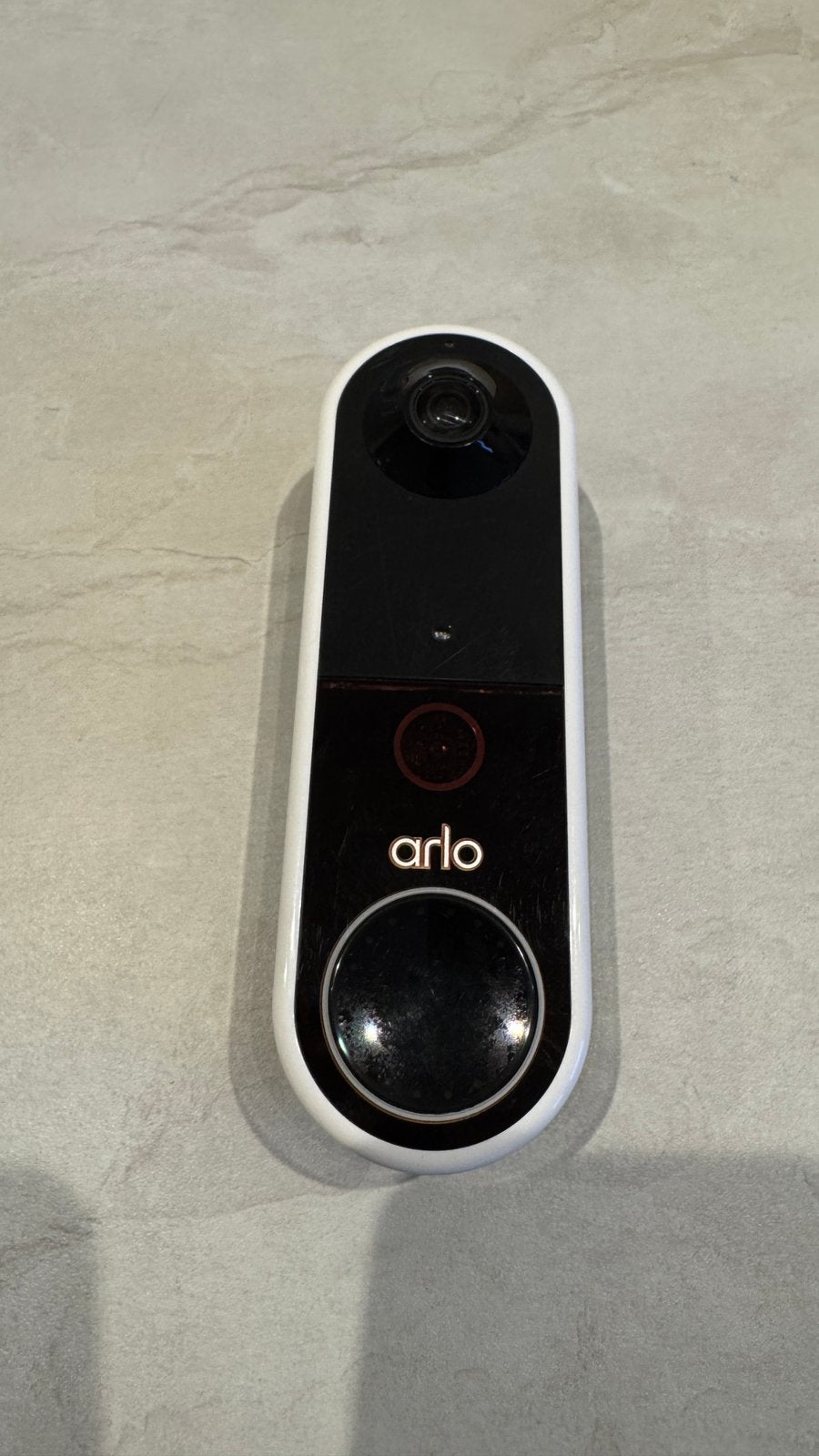 Arlo video deurbel, Ophalen of Verzenden, Bewegingsdetectiesensor, Gebruikt, Draadloos