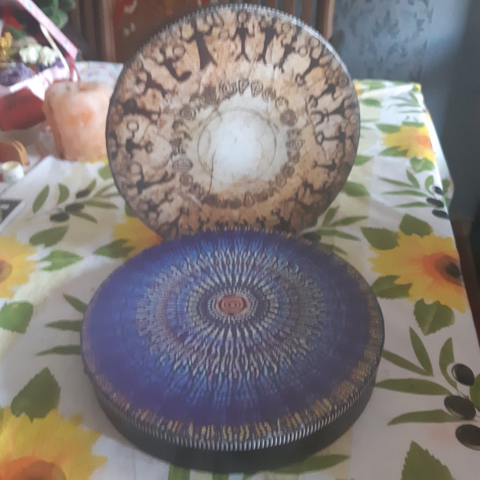 2 trommels, Ophalen, Trommel
