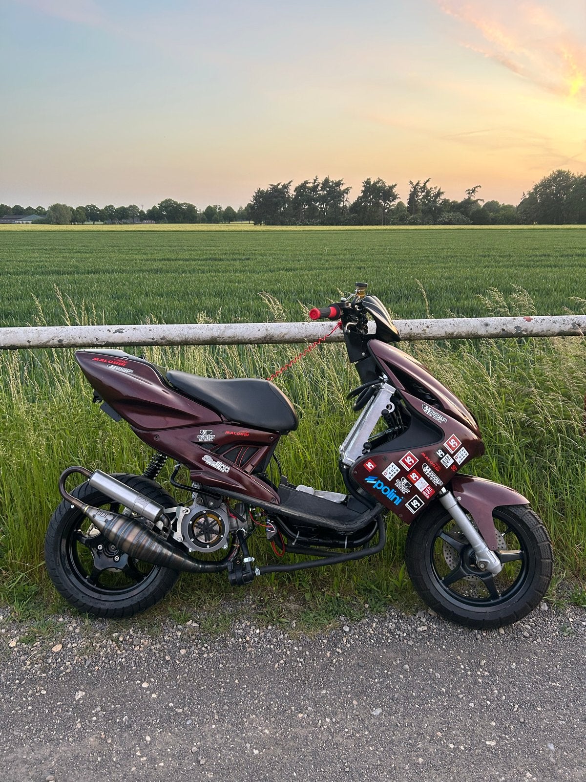 Unieke Aerox met Stage6 70cc en DDL uitlaat, Fietsen en Brommers, Ophalen, Gebruikt, Maximaal 45 km/u