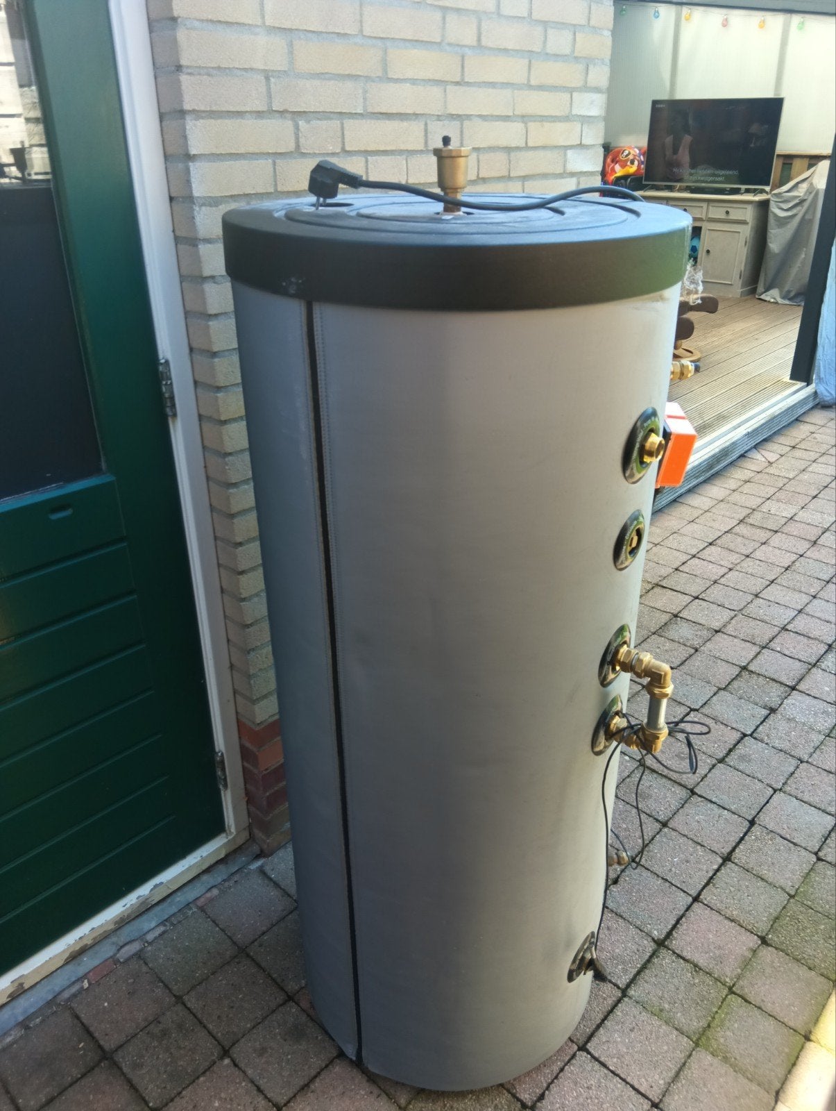 SunSystem SON 200 Boiler - 200 Liter - Zo goed als nieuw, Doe-het-zelf en Verbouw, Geisers en Boilers, Ophalen, 100 liter of meer