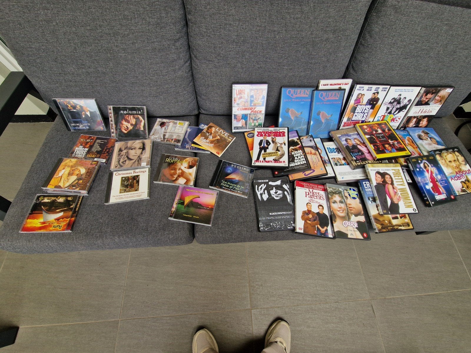 Diverse collectie dvd's en cd's, inclusief lege media, Cd's en Dvd's, Alle leeftijden, Ophalen, Gebruikt