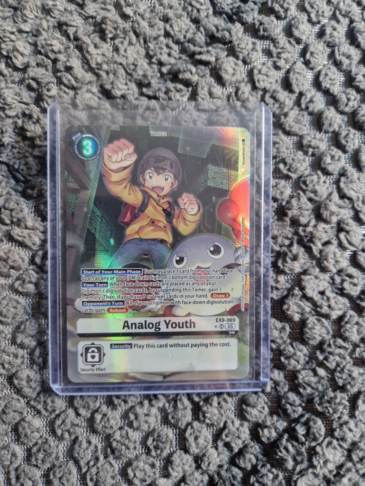 Digimon Card Game - Analog Youth EX9-069 (Foil), Hobby en Vrije tijd, Verzamelkaartspellen | Overige, Ophalen of Verzenden