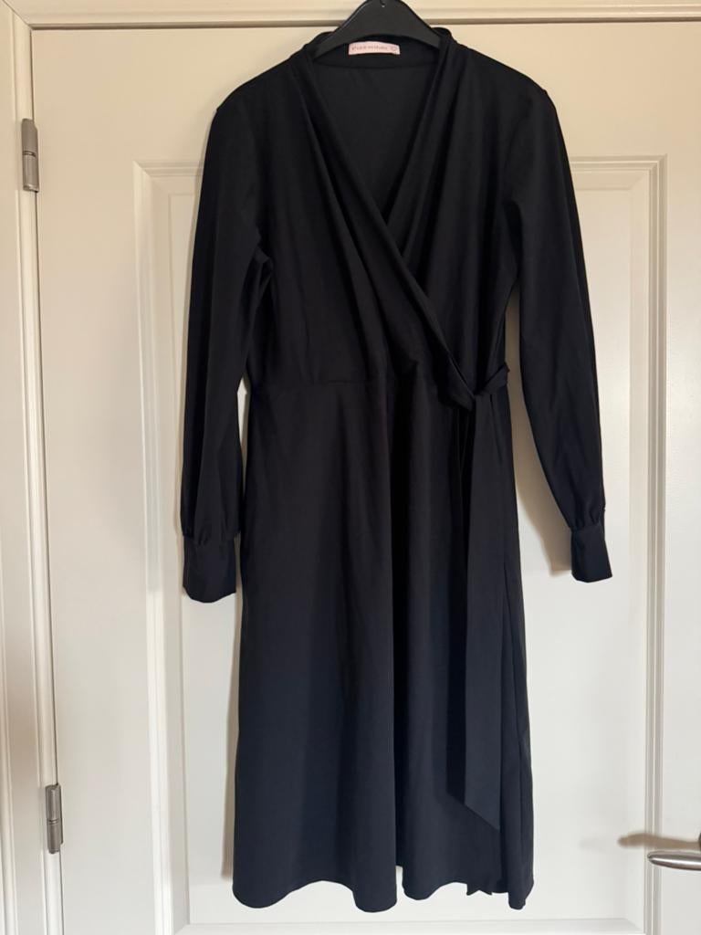 Studio Anneloes geklede chique jurk maat L, Kleding | Dames, Jurken, Zwart, Maat 42/44 (L), Nieuw, Ophalen of Verzenden
