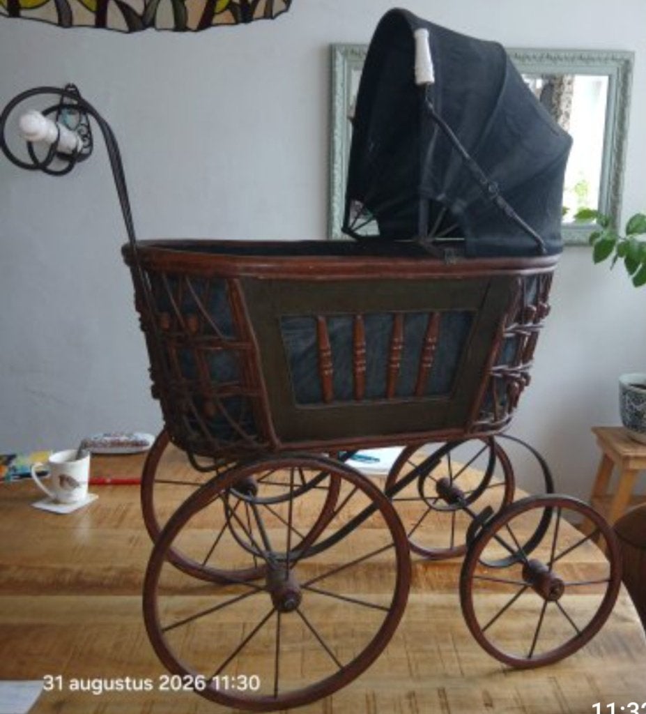 Oude / antieke kinderwagen, Ophalen, Gebruikt, Kinderwagen, Overige merken