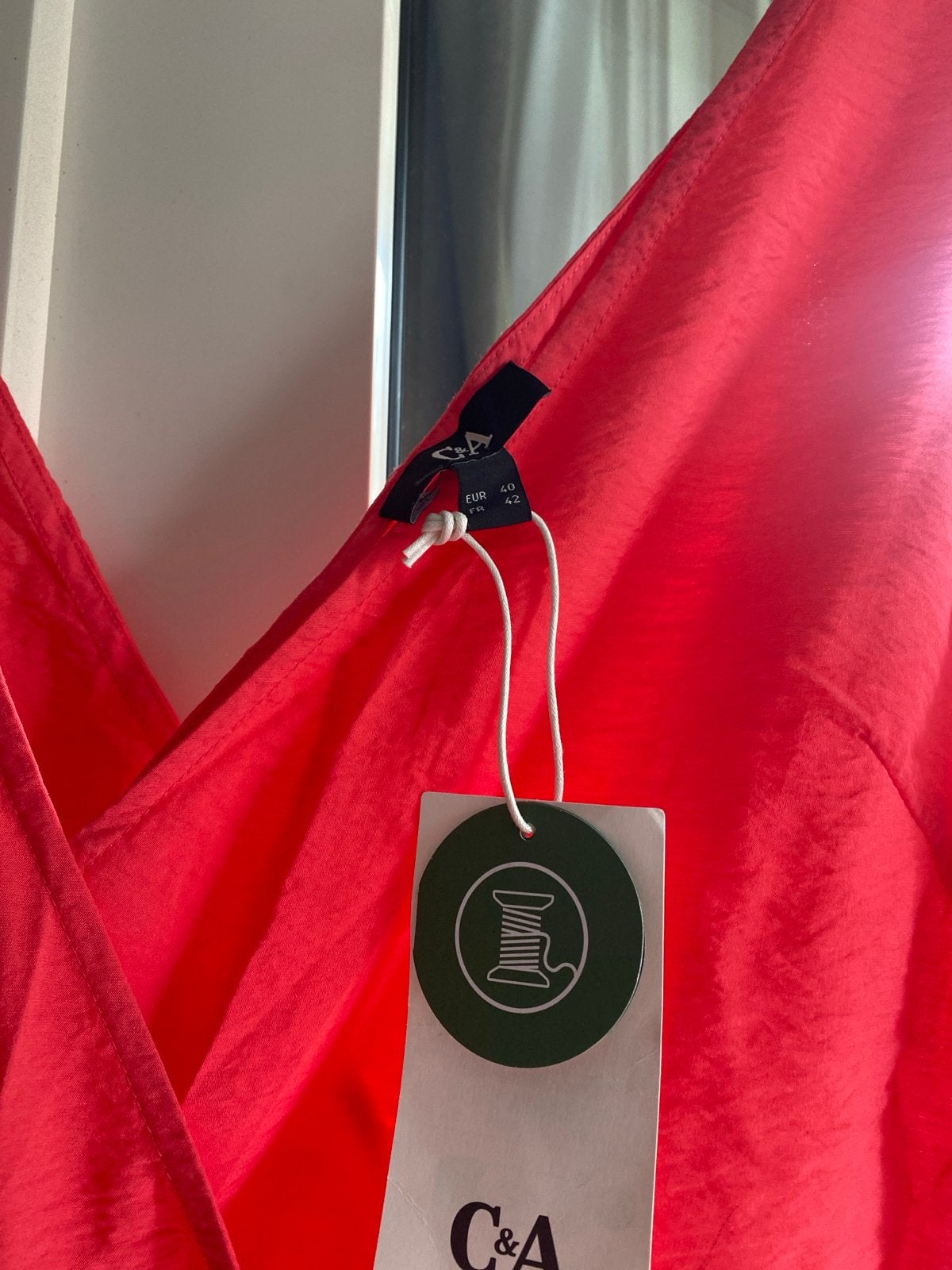 C&A Jumpsuit Maat 40 (M) - Nieuw met kaartjes, Ophalen, Nieuw, Maat 38/40 (M), Rood