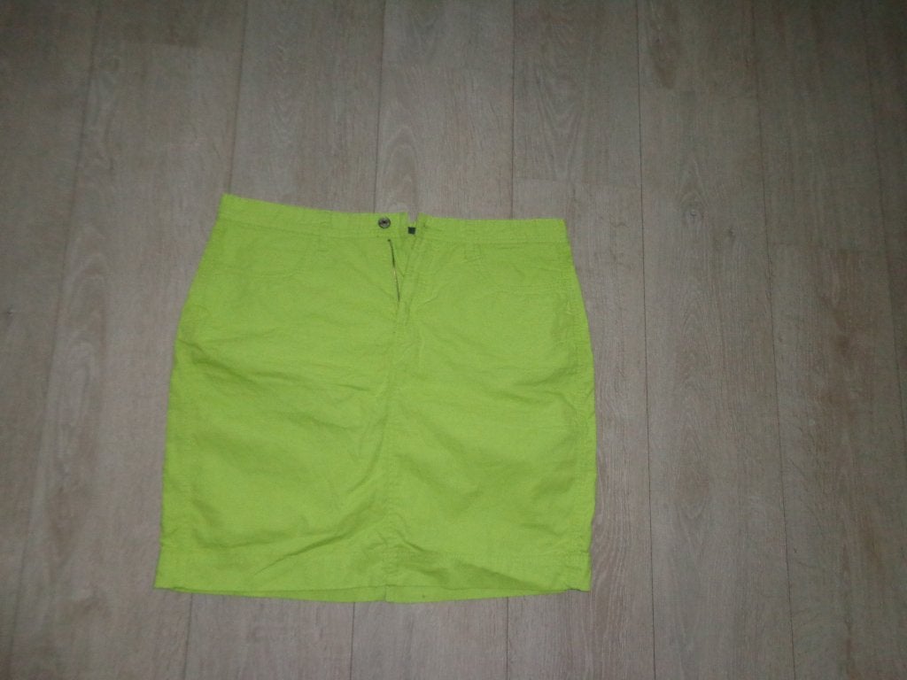 limekleur rokje van Montego, maat 42, Kleding | Dames, Overige kleuren, Maat 42/44 (L), Ophalen of Verzenden, Zo goed als nieuw
