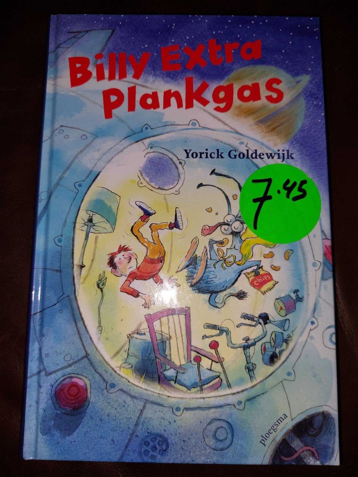 Billy Extra Plankgas - Avontuurlijk kinderboek, Ophalen of Verzenden, Zo goed als nieuw, Fictie, Yorick Goldewijk