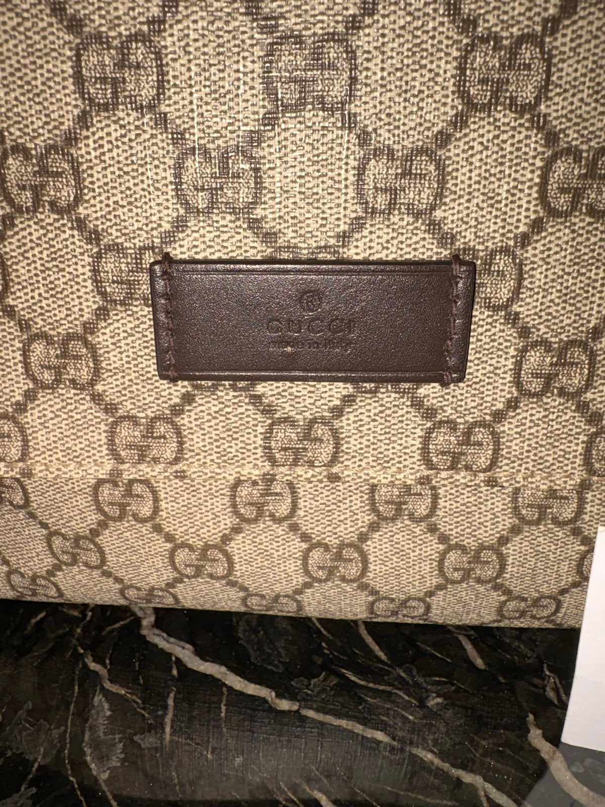 Gucci Luiertas met Verschoningsmatje, Kinderen en Baby's, Verzorgingstas, Gebruikt, Gucci, Ophalen of Verzenden