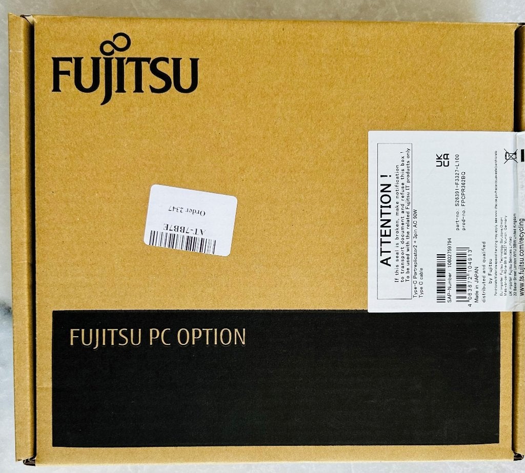 Fujitsu S26391-F3327-L100 Docking Station, Verzenden, Info@fujitsu.com, Nieuw, Fujitsu Technology Solutions