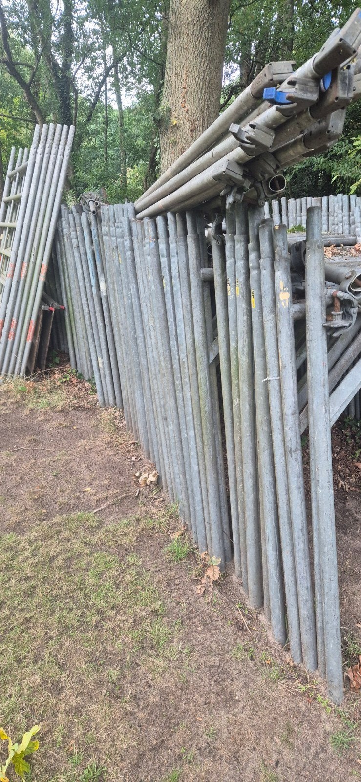 Diverse steigeronderdelen en bouwmaterialen, Doe-het-zelf en Verbouw, Ophalen, Gebruikt, Overige typen, 5 meter of hoger