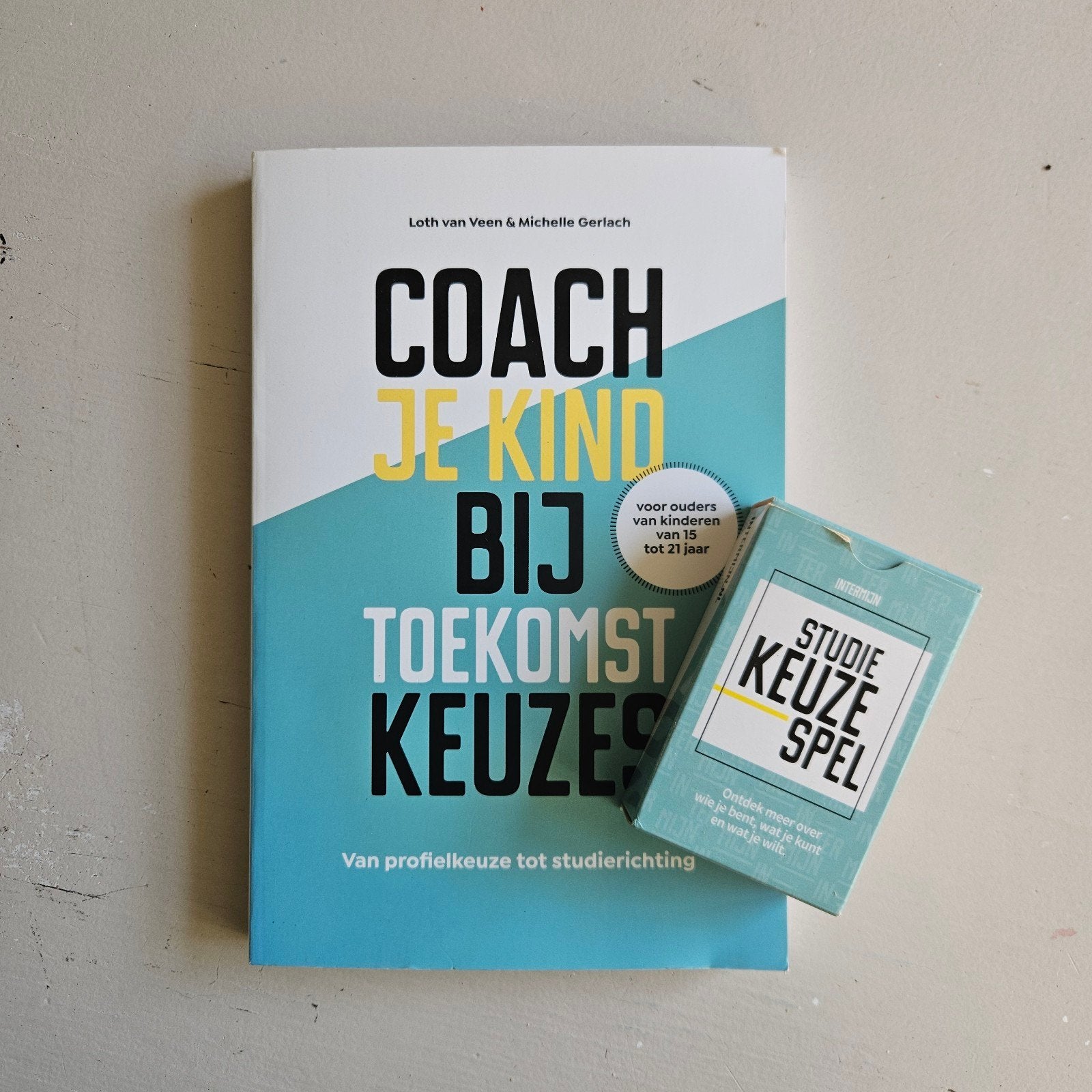 boek en coachkaarten - Coach je kind bij toekomstkeuzes, Ophalen of Verzenden, Zo goed als nieuw, Michelle Gerlach; Loth van Veen