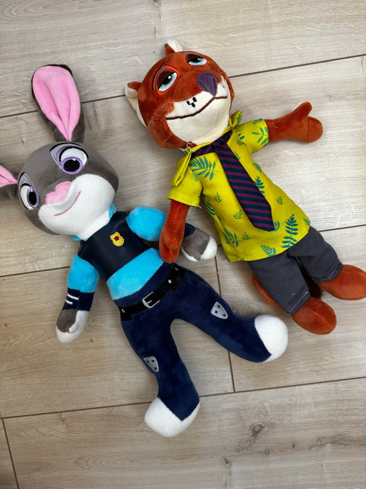 Zootropolis knuffels: Judy Hopps en Nick Wilde, Ophalen, Disney, Grijs, Konijn