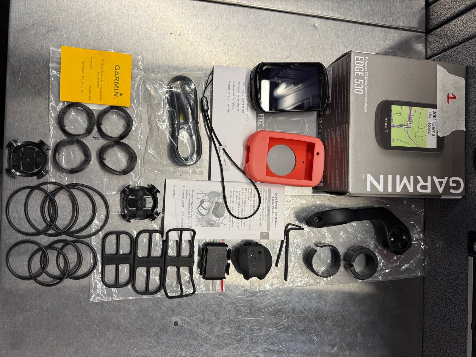 Garmin Edge 530 sensor bundle, Ophalen of Verzenden, Cadanssensor, Zo goed als nieuw