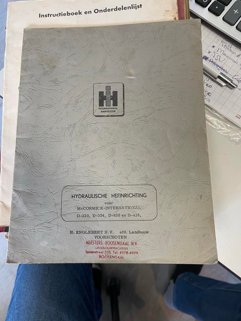 McCormick International Hydraulische Hefinrichting D-serie, Ophalen of Verzenden