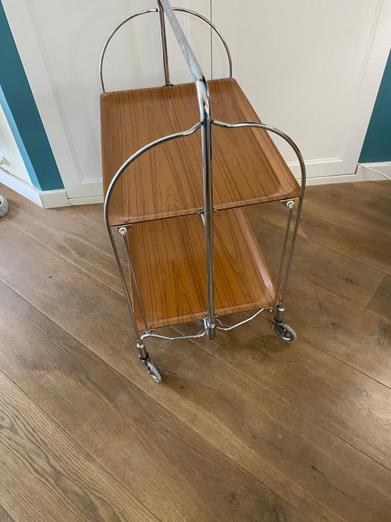 Opvouwbare Serveerwagen Trolley Bremshey & Co 1970s, Ophalen