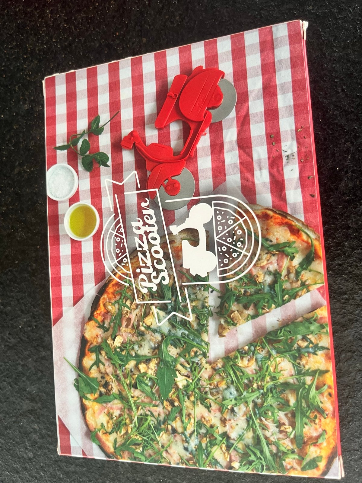 Balvi Pizza Scooter - Nieuwe Pizzasnijder, Overige typen, Nieuw, Ophalen of Verzenden, Metaal