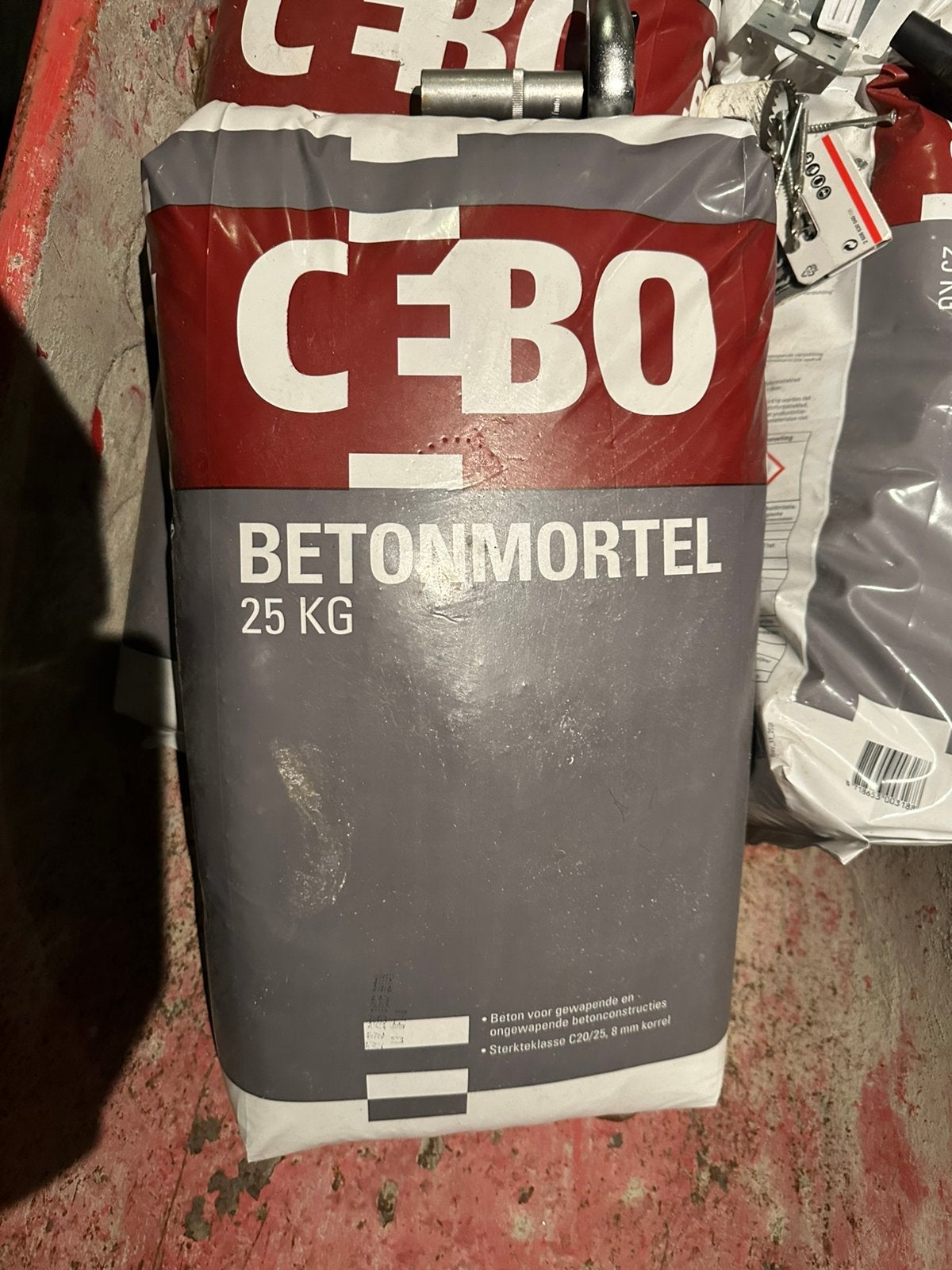 Zakjes beton, Ophalen of Verzenden, Nieuw