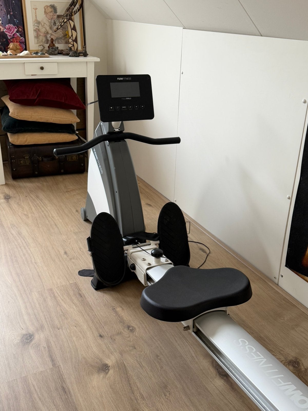 Flow Fitness Roeitrainer NOW MR5.0, Sport en Fitness, Fitnessapparatuur, Ophalen, Zo goed als nieuw
