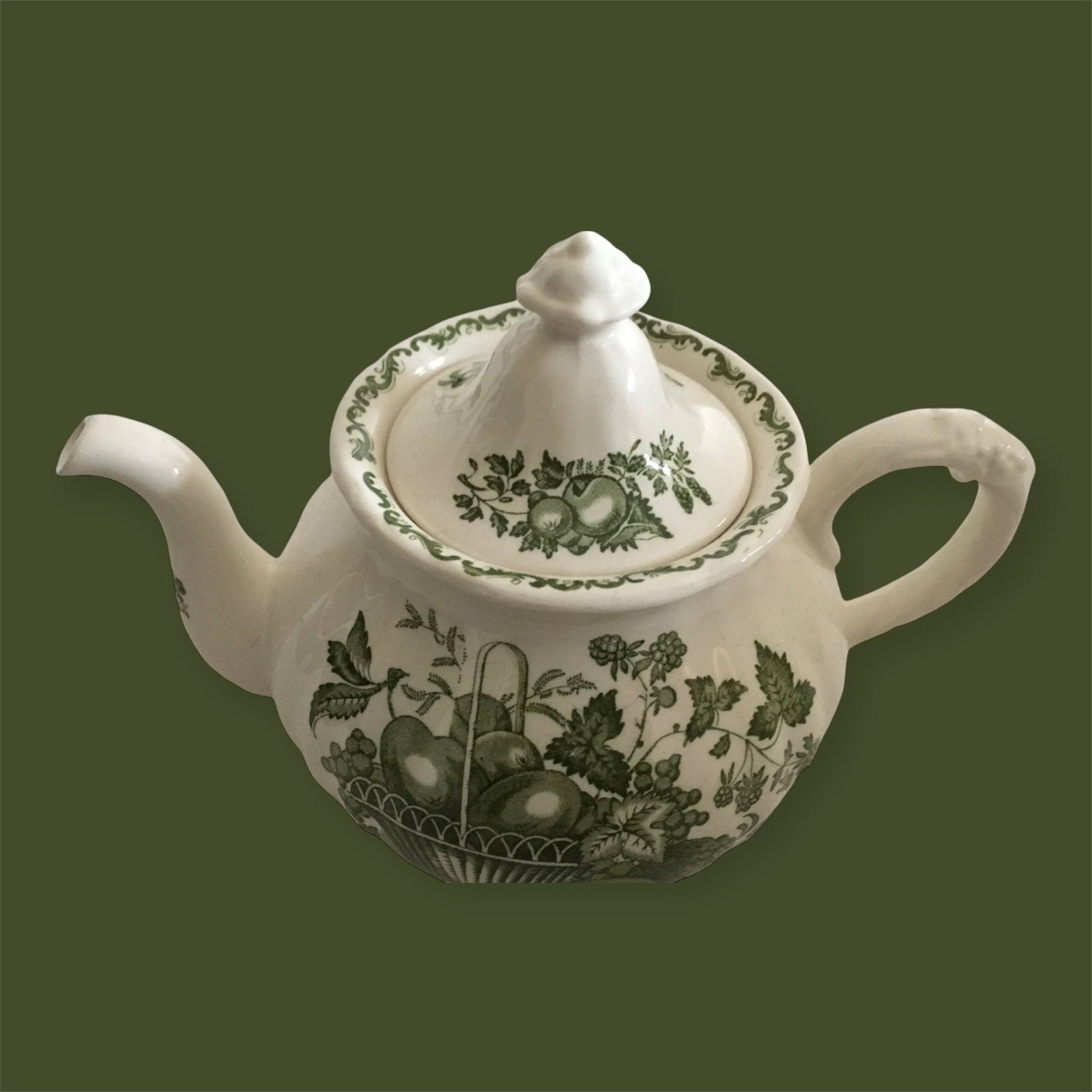 Mason’s ironstone England Fruitbasket theepot, Antiek en Kunst, Verzenden