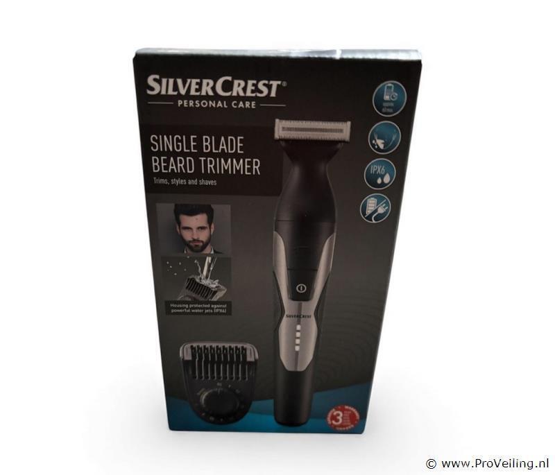 Online Veiling: SilverCrest Baard Trimmer, Witgoed en Apparatuur, Persoonlijke-verzorgingsapparatuur, Nieuw