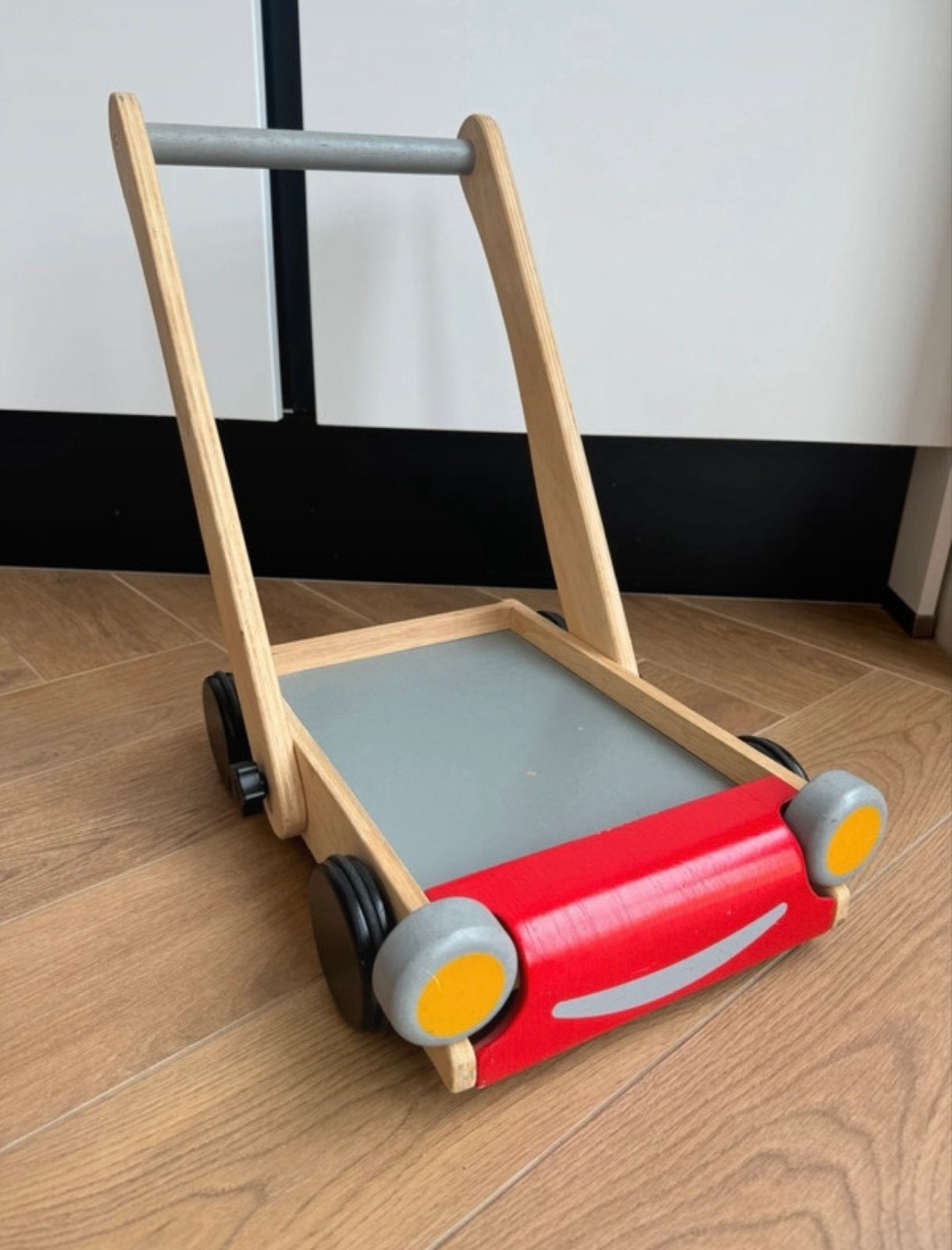 Plan Toys Loopwagen Run - Houten loopauto voor kinderen, Ophalen, Gebruikt, Auto, Met wieltjes