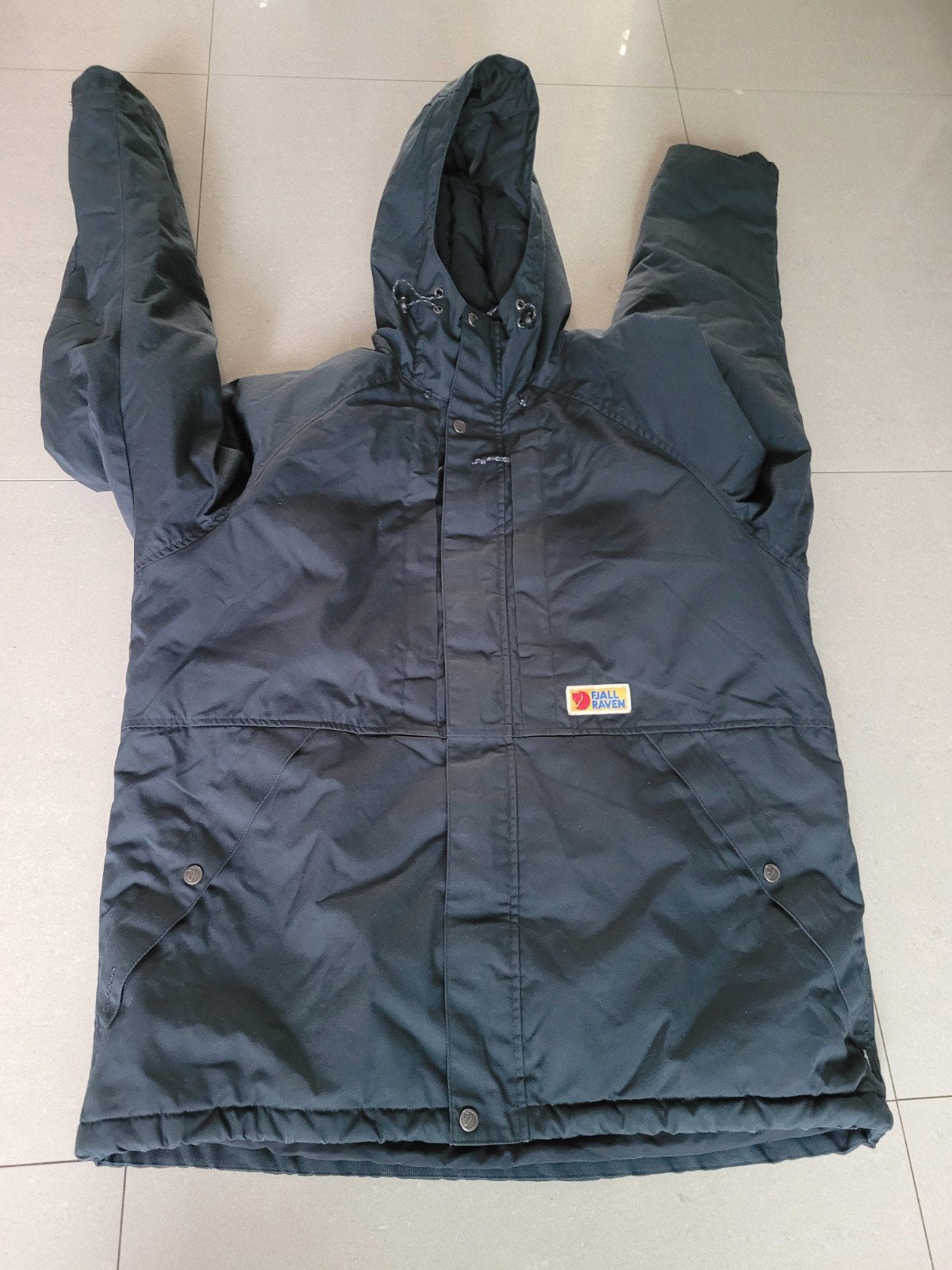 fjallraven vardag lite padded jacket men maat L, Maat 52/54 (L), Blauw, Ophalen of Verzenden, Gedragen