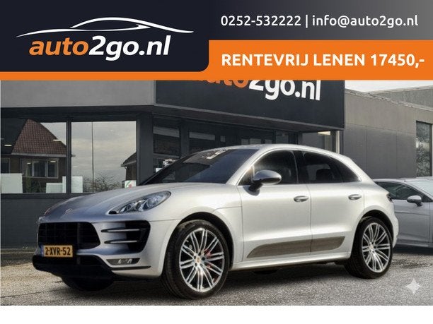 Porsche Macan 3.6 TURBO AUT7 400PK. LEDER NAVI SPORT-CHRONO, Auto's, Porsche, Automaat, Gebruikt, 120 €/maand, 1900 kg