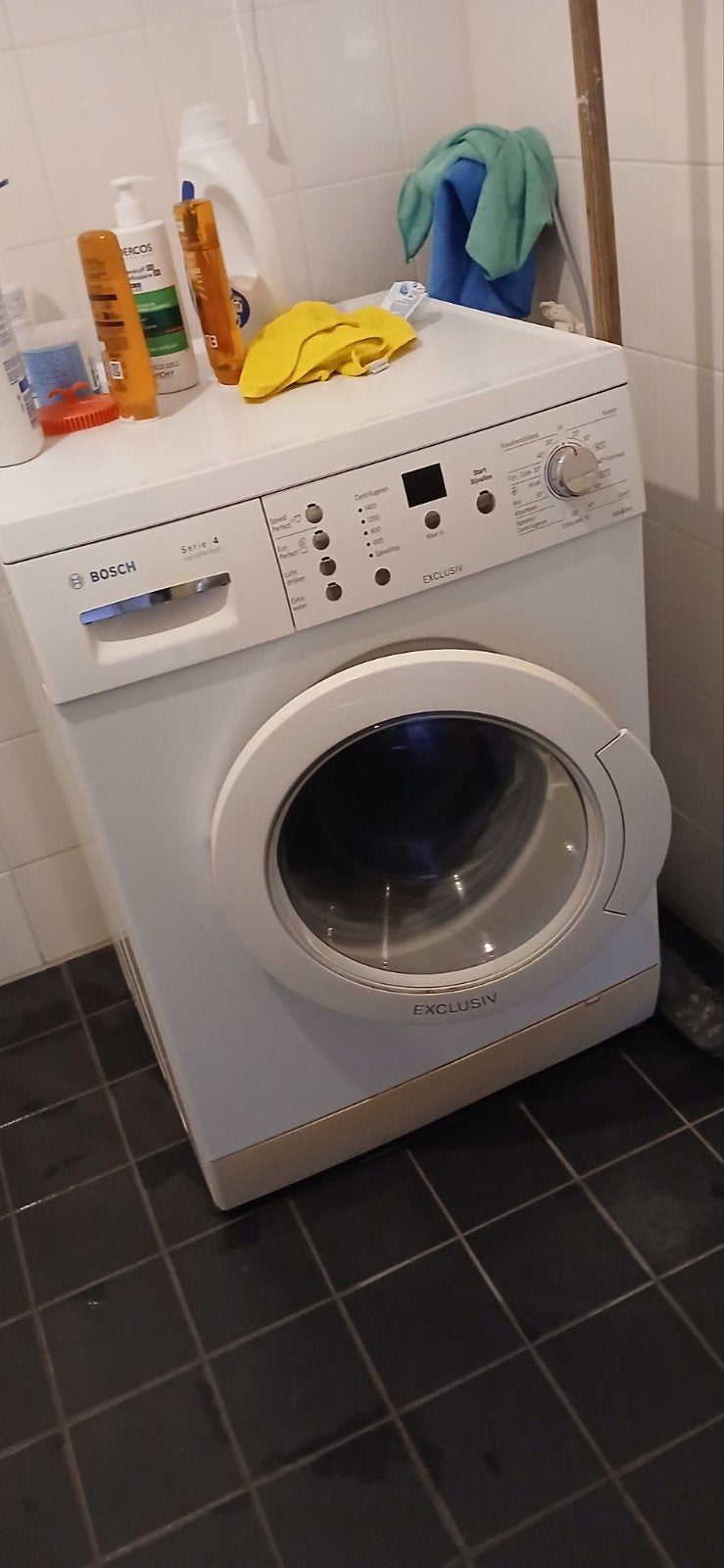 Bosch Serie 4 VarioPerfect Wasmachine - Exclusiv, Gebruikt, Ophalen of Verzenden, Voorlader, Kort programma