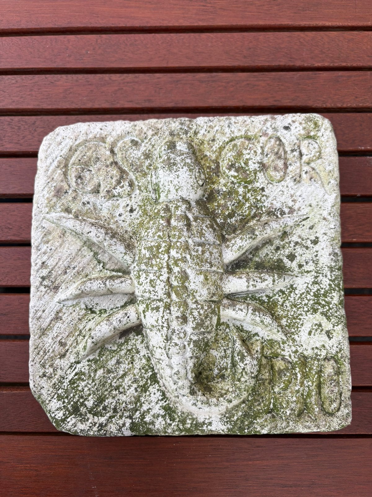 Tuinornament schorpioen, Ophalen, Gebruikt