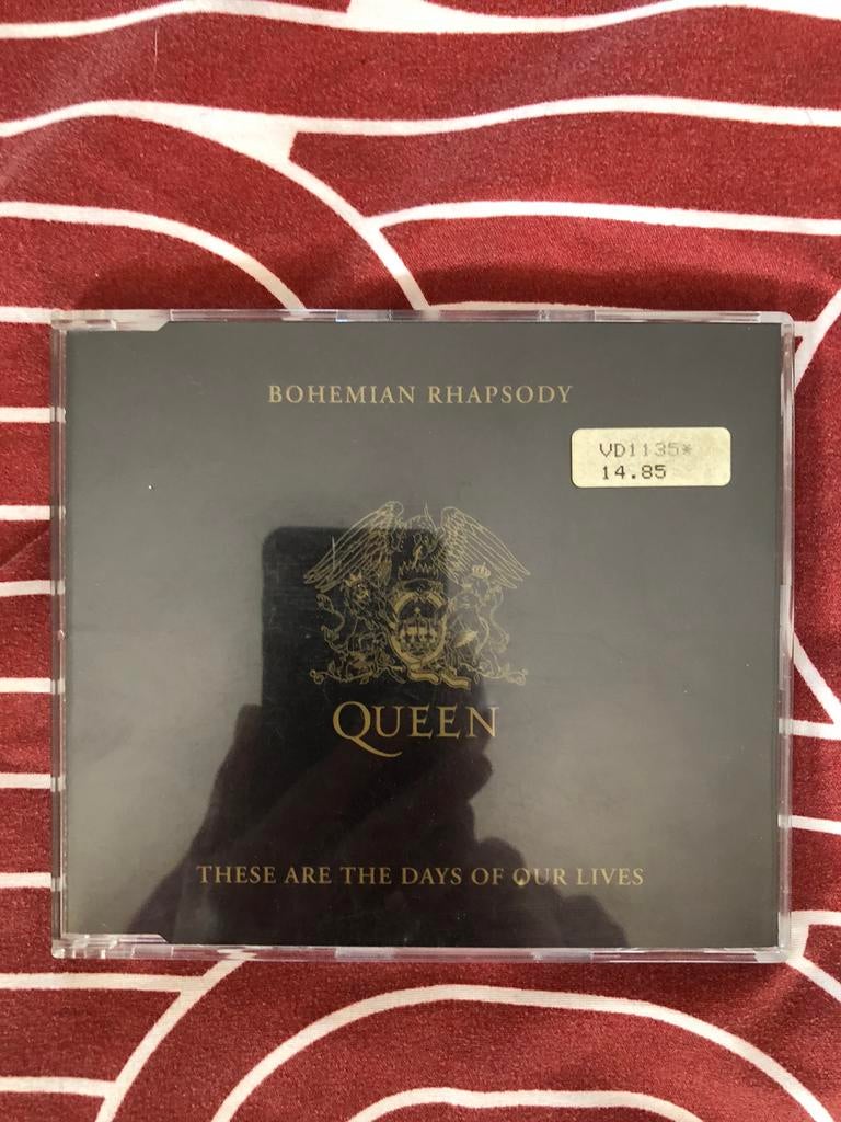 Cd Queen Bohemian Rhapsody (1991), 1 single, Ophalen, Gebruikt, Rock en Metal