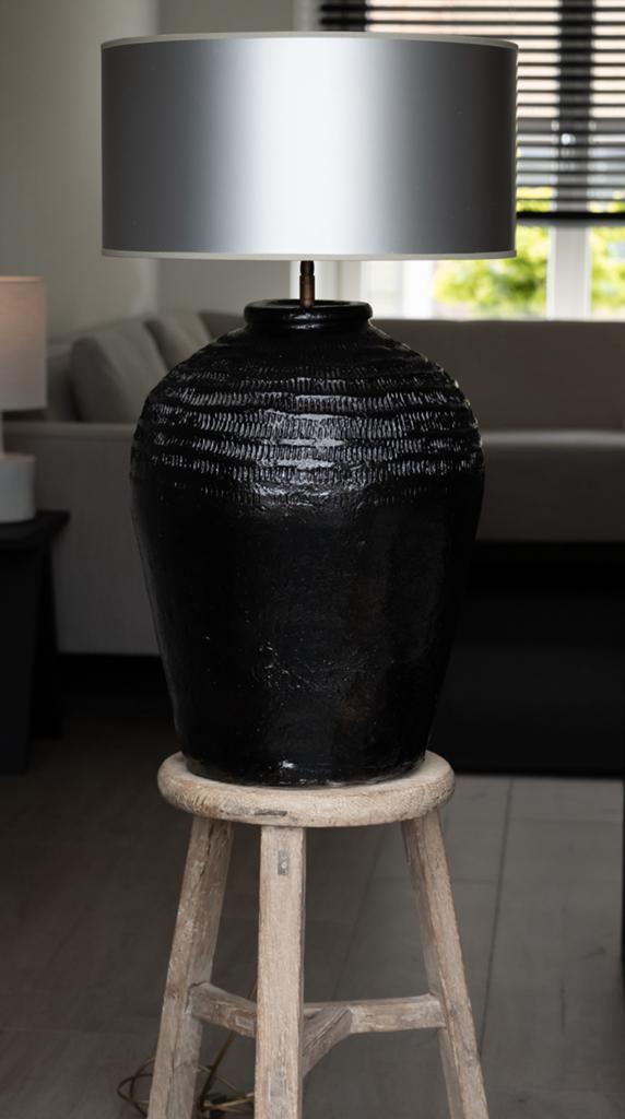 Sober chique kruiklamp met kap, Ophalen, Zo goed als nieuw, Minder dan 50 cm