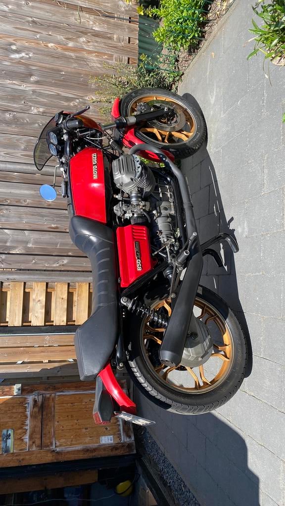 Te koop , Moto Guzzi Le Mans 850 bouwjaar 1978, Motoren, Cardan-aandrijving, 2 cilinders, Motorrijbewijs A, Gebruikt