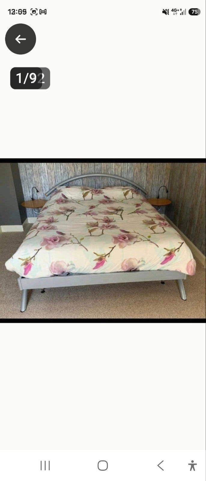 ZGAN VINTAGE IKEA BED LEES BESCHRIJVING, Ophalen of Verzenden