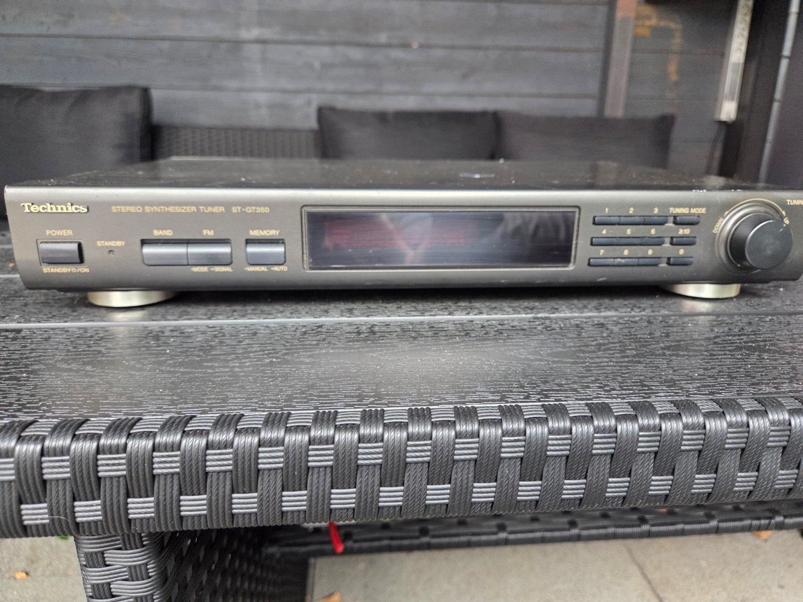 Technics ST-GT350 Stereo Synthesizer Tuner met DB, Ophalen of Verzenden, Gebruikt