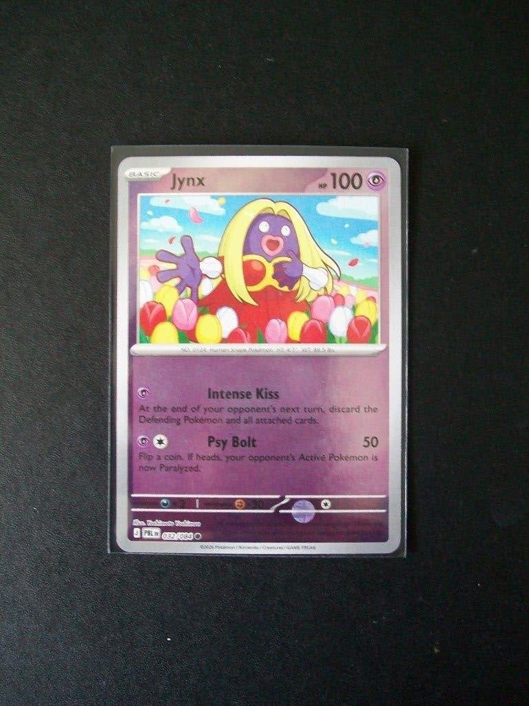 4548. Nieuwe Pokemon Kaart Holofoil JYNX HP 100 (032/084), Verzenden, Nieuw, Losse kaart, Foil