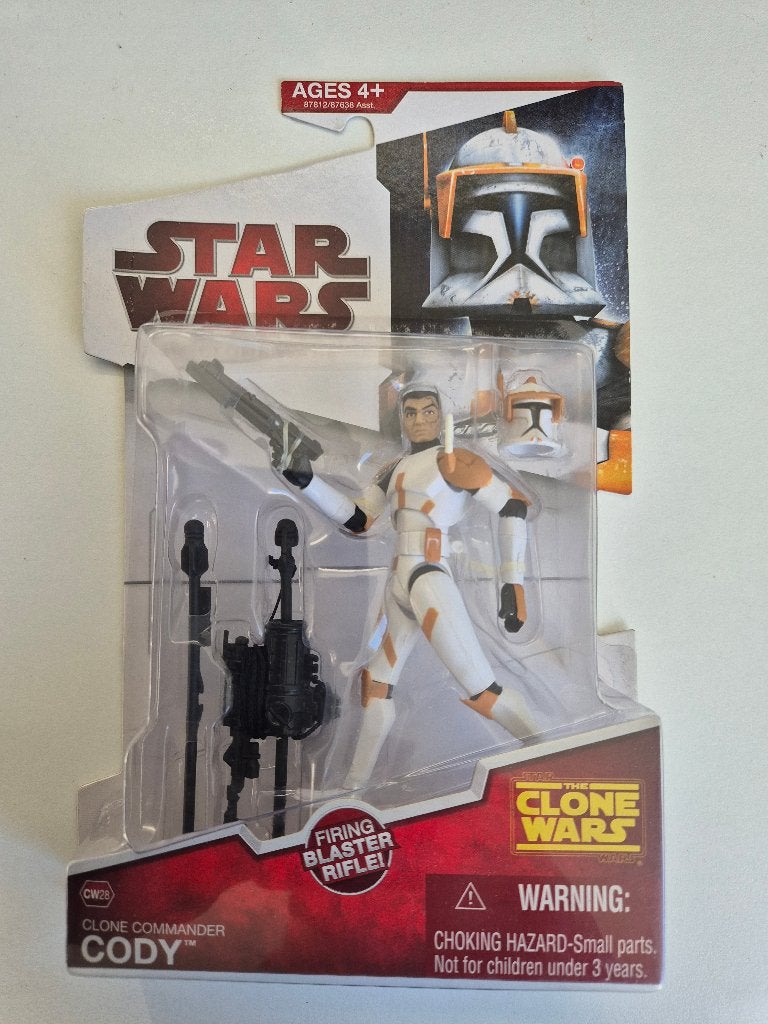 Star Wars CW 2009 CW28 Clone Commander Cody, Verzamelen, Star Wars, Ophalen of Verzenden, Nieuw, Actiefiguurtje