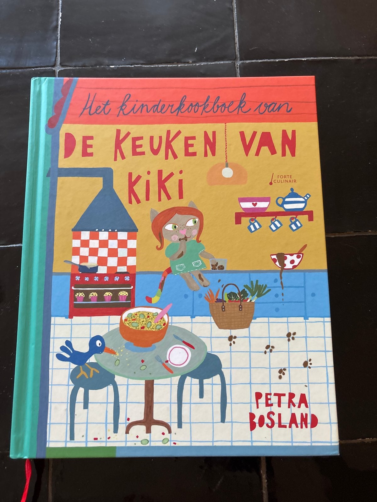 Kookboek De Keuken van Kiki - Petra Bosland (Kinderkookboek), Gelezen, Voorgerechten en Soepen, Ophalen of Verzenden, Gezond koken