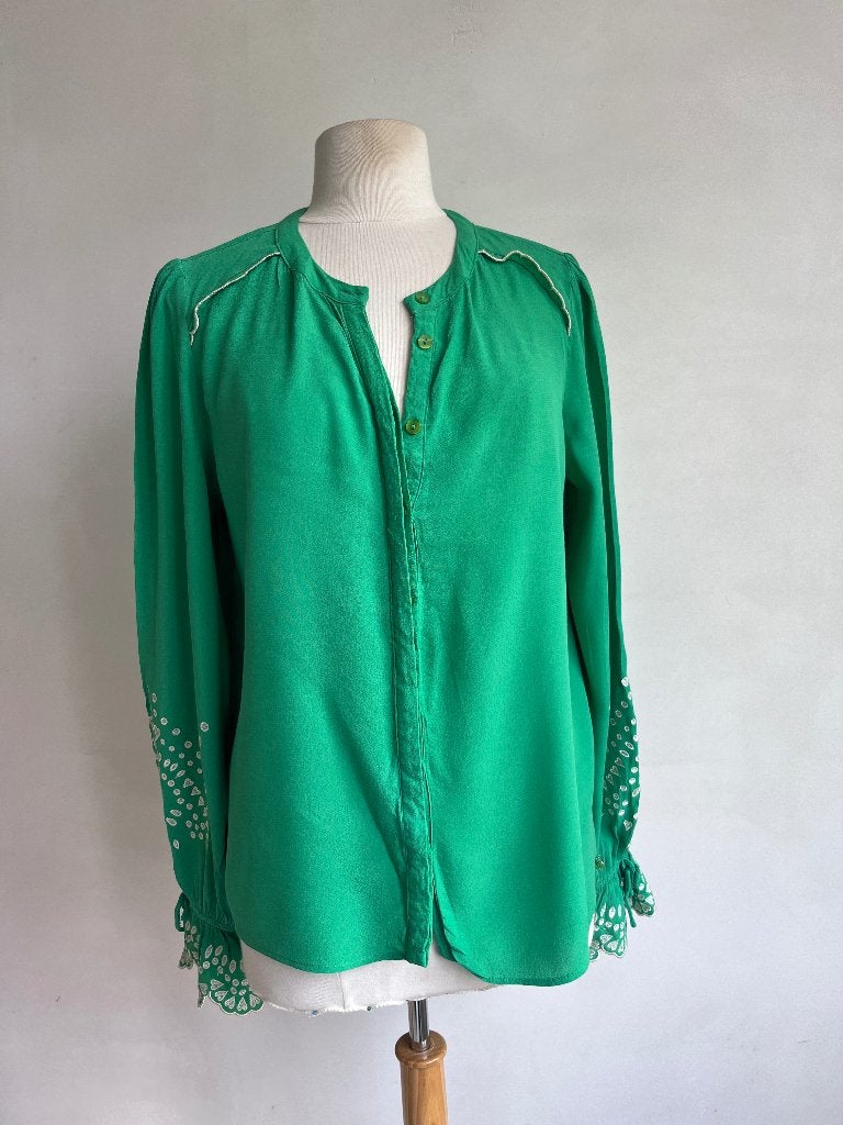 harper & yve blouse groen maat L  blouse, Verzenden, Maat 42/44 (L), Zo goed als nieuw, Harper & Yve