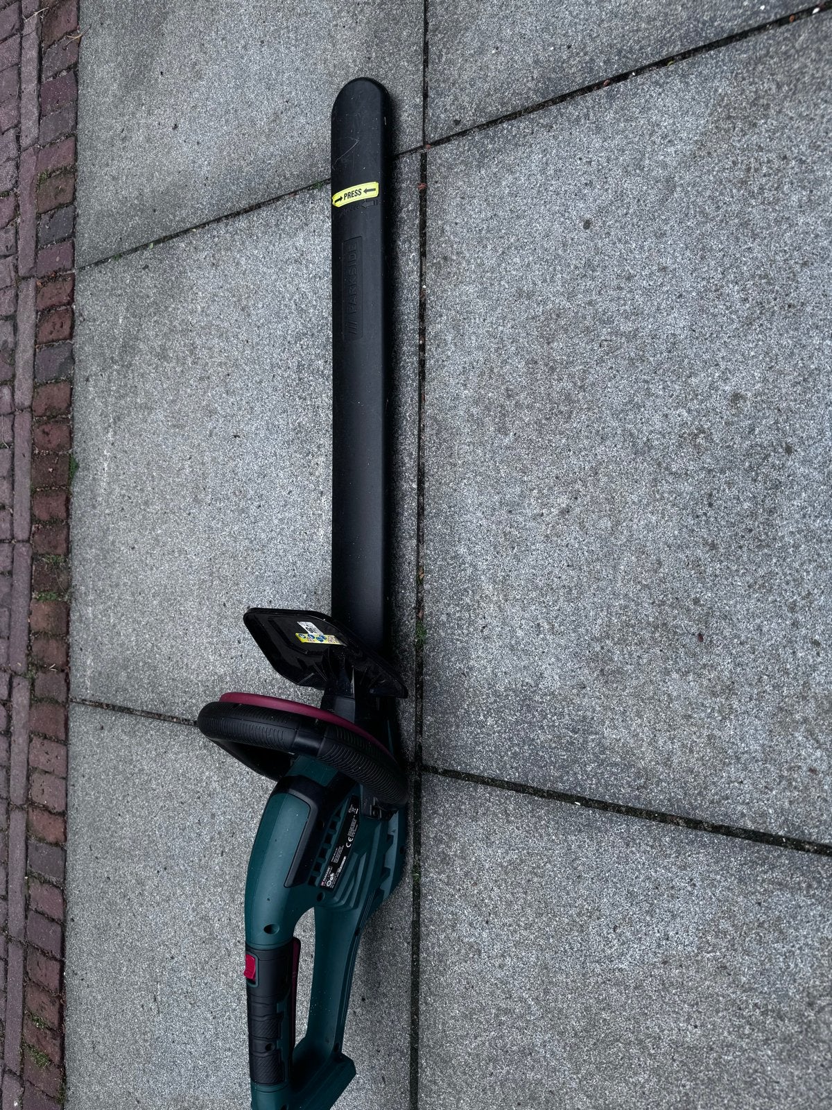 Parkside PHSA 20-Li A1 Accu-heggenschaar, Tuin en Terras, Heggenscharen, Zo goed als nieuw, Accu, Ophalen