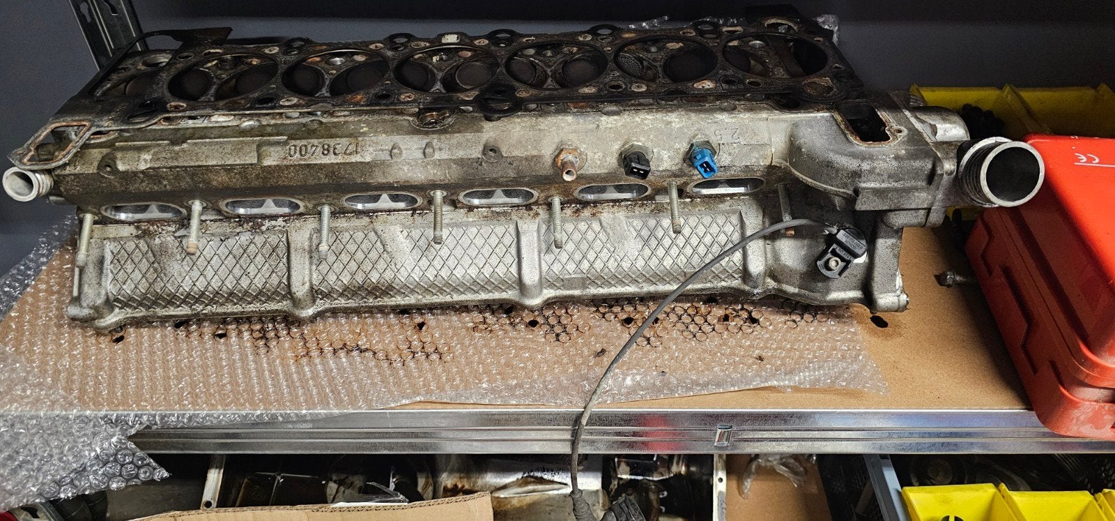 bmw M50b25 motor. e36 e39 single vanos, Auto-onderdelen, Motor en Toebehoren, Ophalen, Gebruikt, BMW