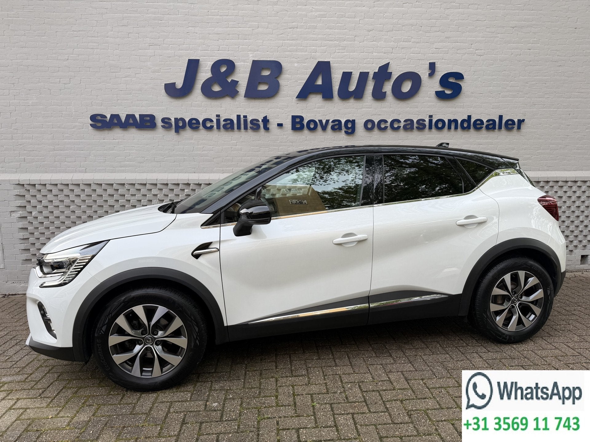 Renault Captur 1.3 TCe 130 Intens Automaat Navigatie slechts, Stof, Gebruikt, 4 cilinders, Wit