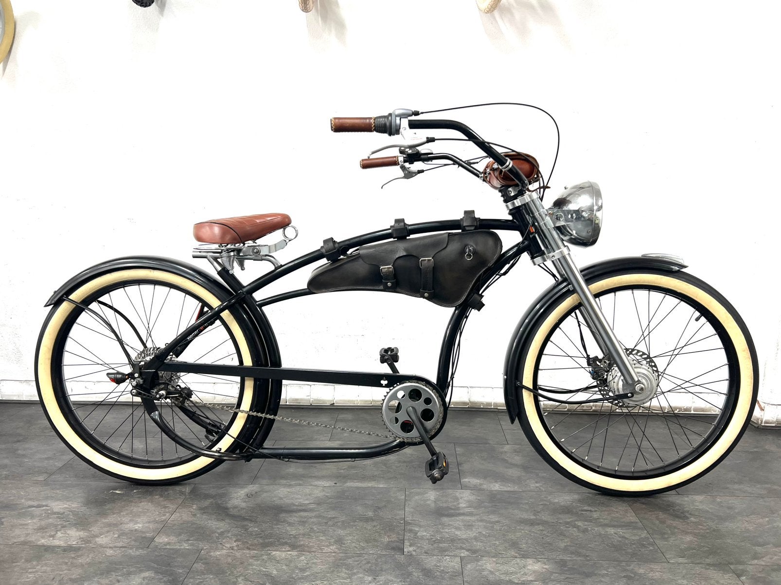 Uniek !!! Chopper Elektreche Fiets, 47 tot 51 cm, Ophalen of Verzenden, Zo goed als nieuw, Staal