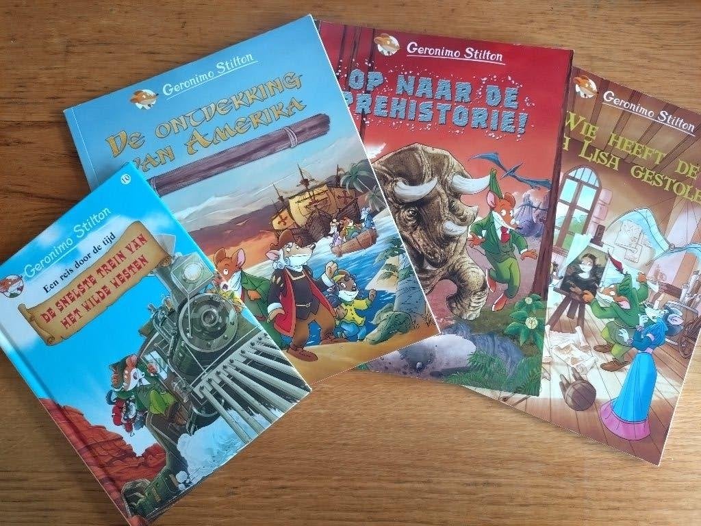 Geronimo Stilton strips, Boeken, Geronimo stilton, Overige gebieden, Ophalen of Verzenden, Zo goed als nieuw