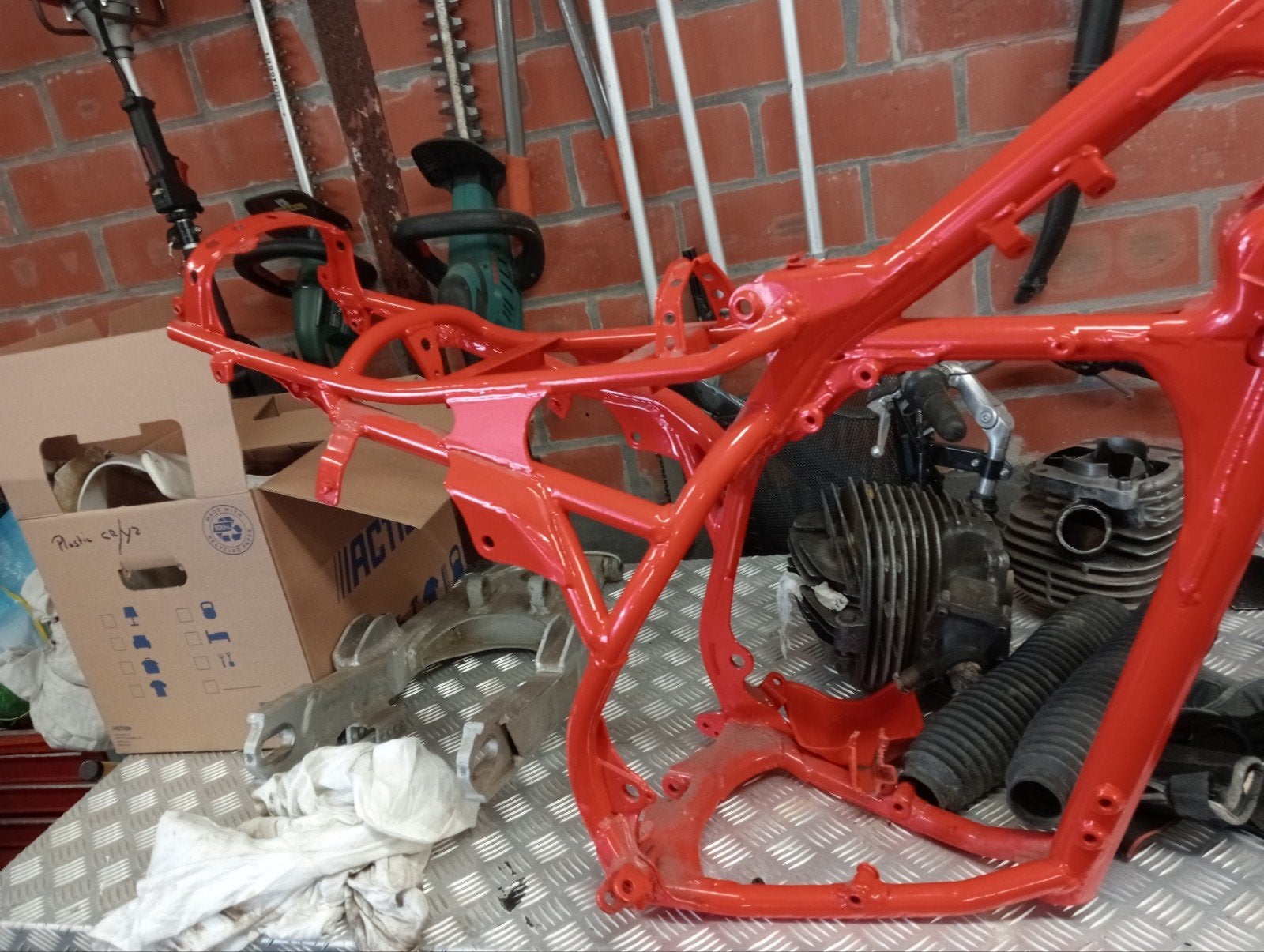 onderdelen twinshock yamaha yz490 1982/83 en honda cr 250, Motoren, Ophalen