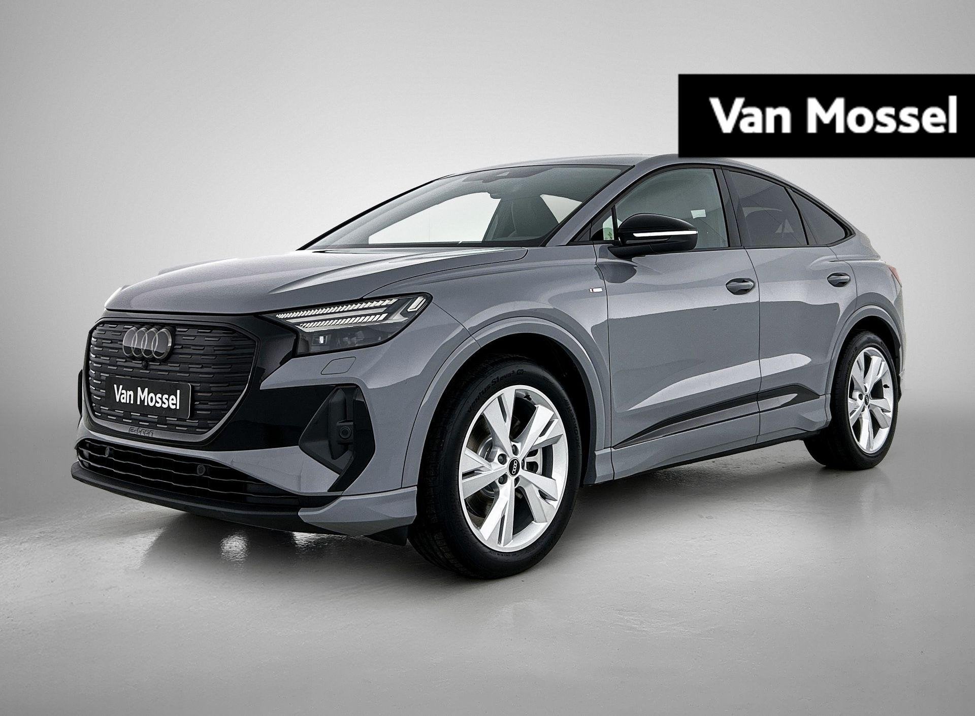 Audi Q4 Sportback e-tron 40 S Edition 63 kWh | Matrix led |, Auto's, Audi, Automaat, Leder en Stof, 63 kWh, Origineel Nederlands