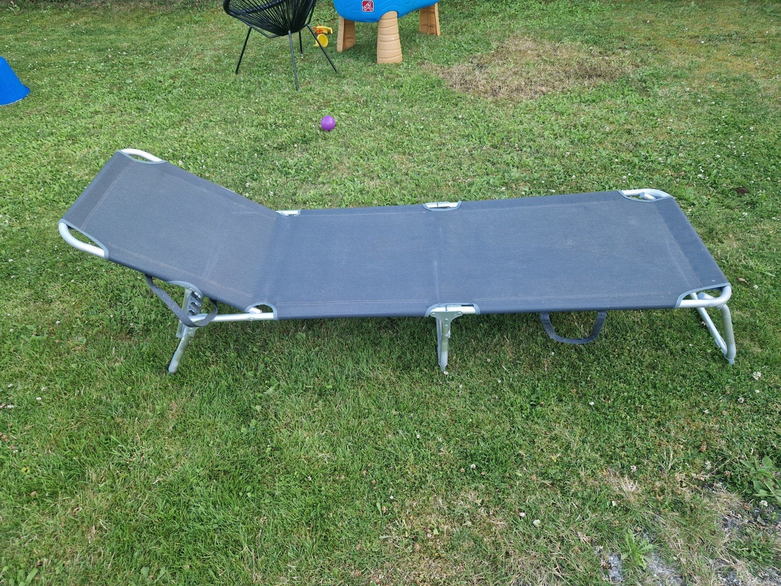 Opvouwbaar ligbed/stretcher - Ideaal voor camping/tuin, Ophalen