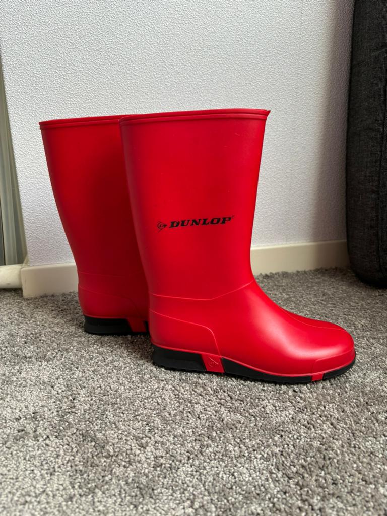 Dunlop regenlaarzen maat 31 Z.G.A.N., Jongen of Meisje, Ophalen of Verzenden, Laarzen, Zo goed als nieuw